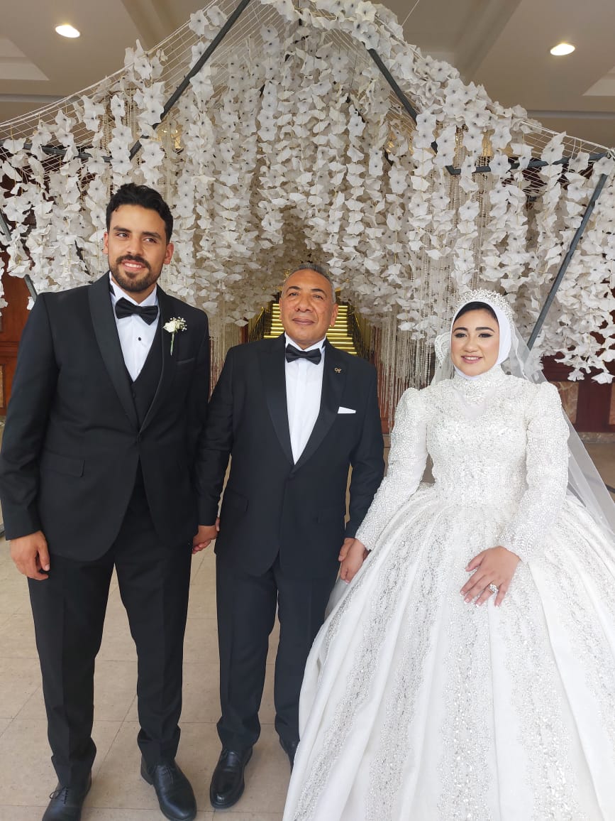 زفاف  مبارك  لابنة المهندس  احمد كمال