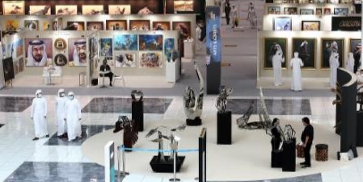معرض أبوظبي الدولي للصيد والفروسية يُطلق أوّل مزاد للفنون خلال فعالياته