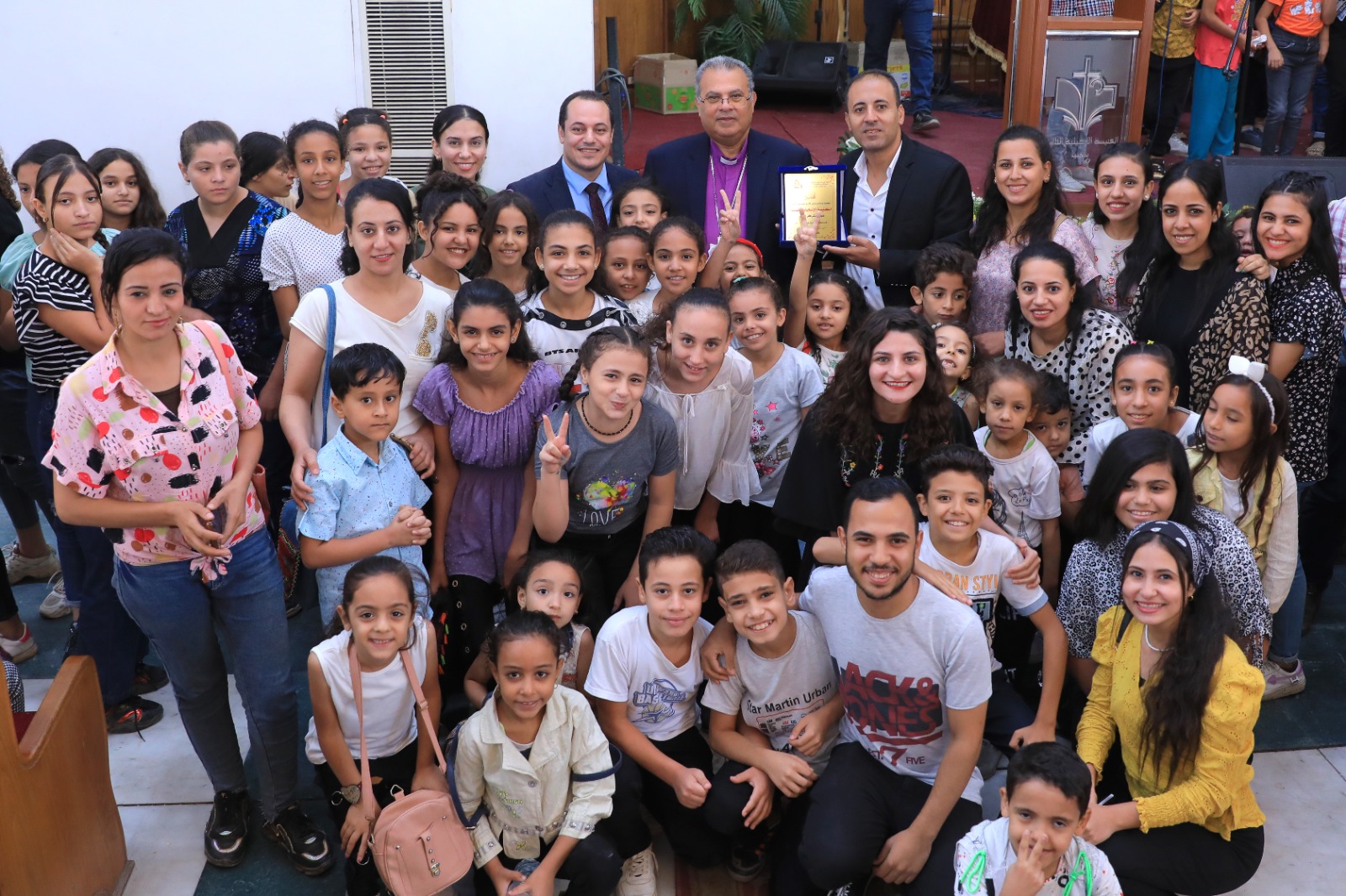رئيس الإنجيلية يشارك بتوزيع جوائز مدارس الأحد لكنائس مجمع المنيا