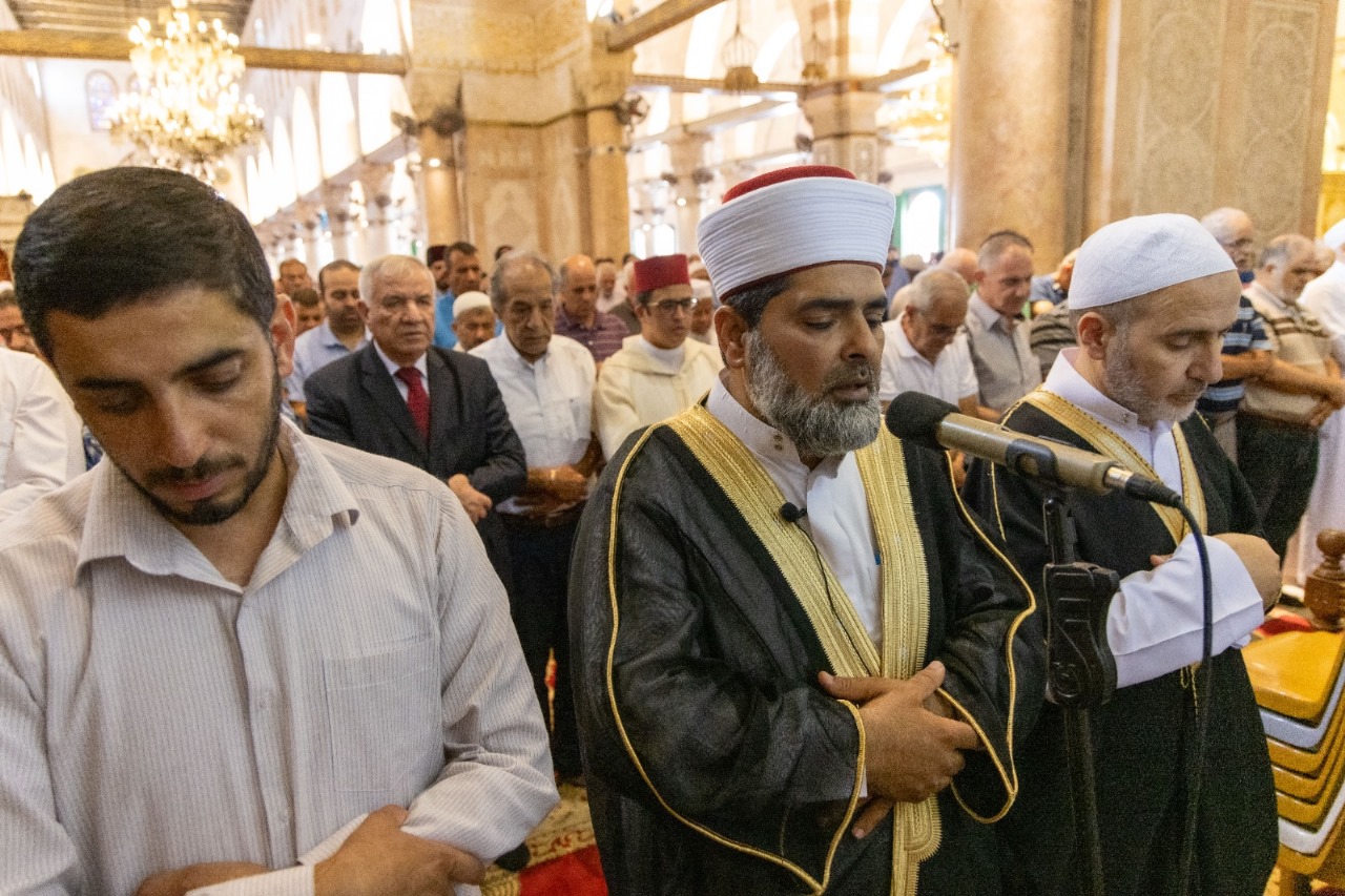 صلاة الغائب بالمسجد الأقصى على شهداء زلزال المغرب