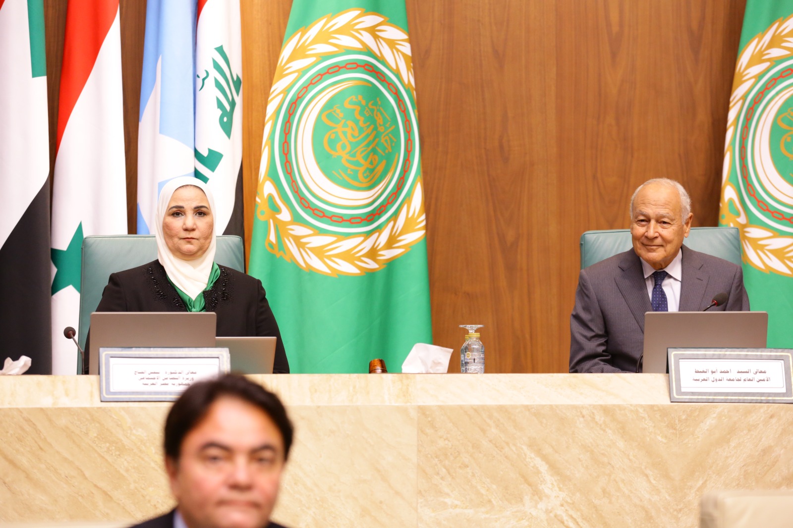 جامعة الدول العربية تكرم وزيرة التضامن الاجتماعي في اليوم العربي للاستدامة.. والقباج تلقى كلمة حول التنمية المستدامة والعادلة