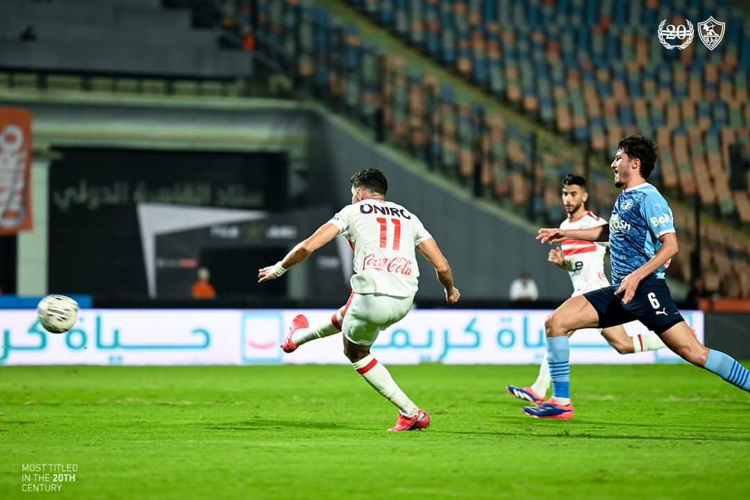 التعادل الإيجابي يحسم نتيجة مباراة الزمالك وبيراميدز 