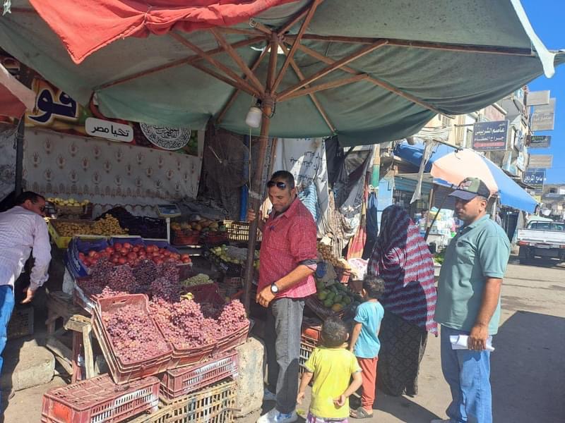 محافظ كفرالشيخ يتابع جهود حملات إزالة الإشغالات بالحامول