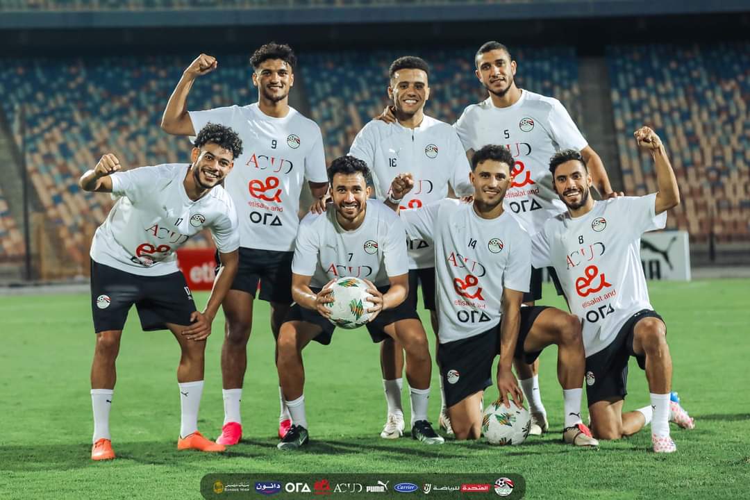 منتخب مصر يخوض أولى تدريباته باستاد القاهرة استعدادا لمباراتي موريتانيا 