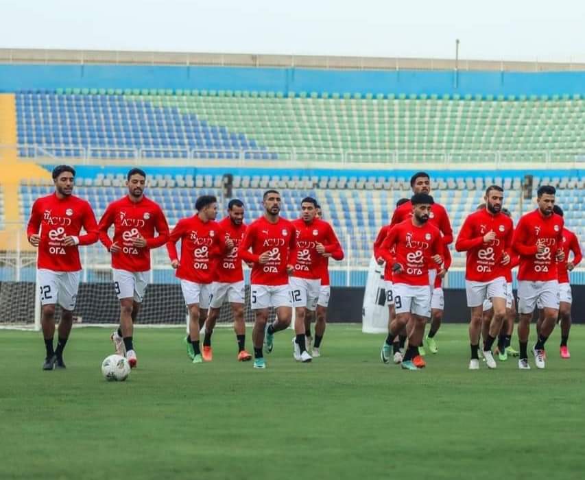 منتخب مصر يختتم تدريباته اليوم قبل مواجهة بوتسوانا بختام تصفيات أمم أفريقيا