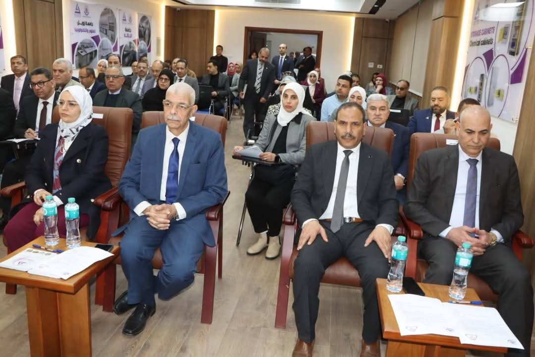 من المختبر إلى المصنع.. جامعة المنوفية تنظم ورشة عمل لربط مخرجات البحث العلمى بالصناعة لتحقيق التنمية المستدامة بالتعاون مع المجموعة العلمية المتكاملة ARIAS Egypt بمدينة السادات