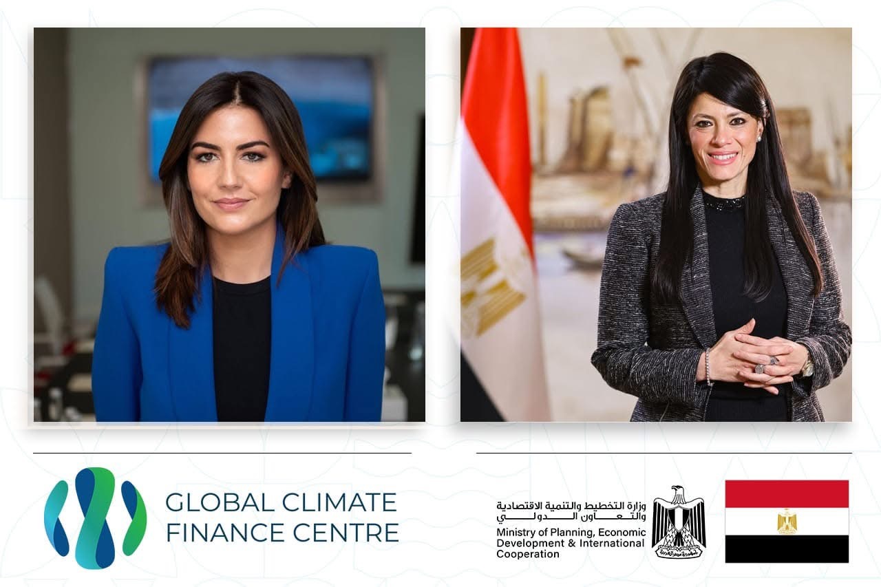وزيرة التخطيط والتنمية الاقتصادية والتعاون الدولي تناقش سبل تعزيز التعاون المشترك مع الرئيس التنفيذي للمركز العالمي لتمويل المناخ