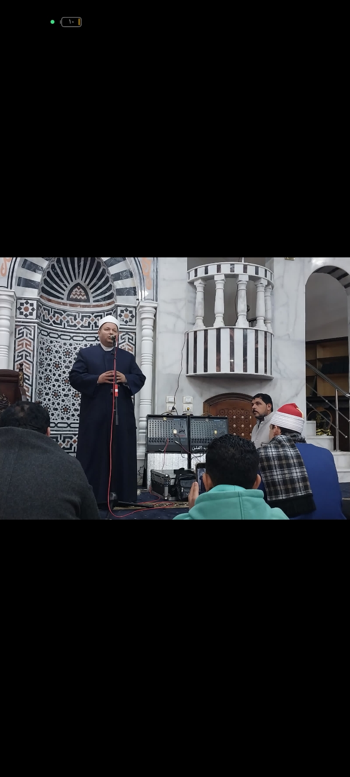 خواطر ايمانية وإنشاد دينى فى  "السوالمة" بالشرقية