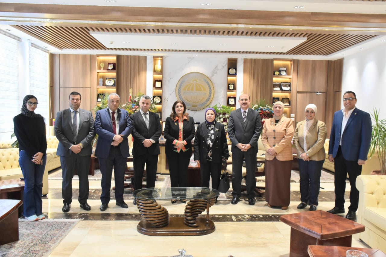 رئيس جامعة مدينة السادات تشهد توقيع بروتوكول تعاون مشترك بين معهد بحوث الهندسة الوراثية وكلية التكنولوجيا الحيوية بجامعة بدر بالقاهرة
