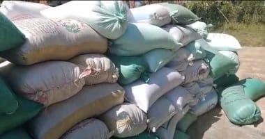 ضبط 50 طن قمح بمخزن حبوب غير مرخص بالباجور في المنوفية